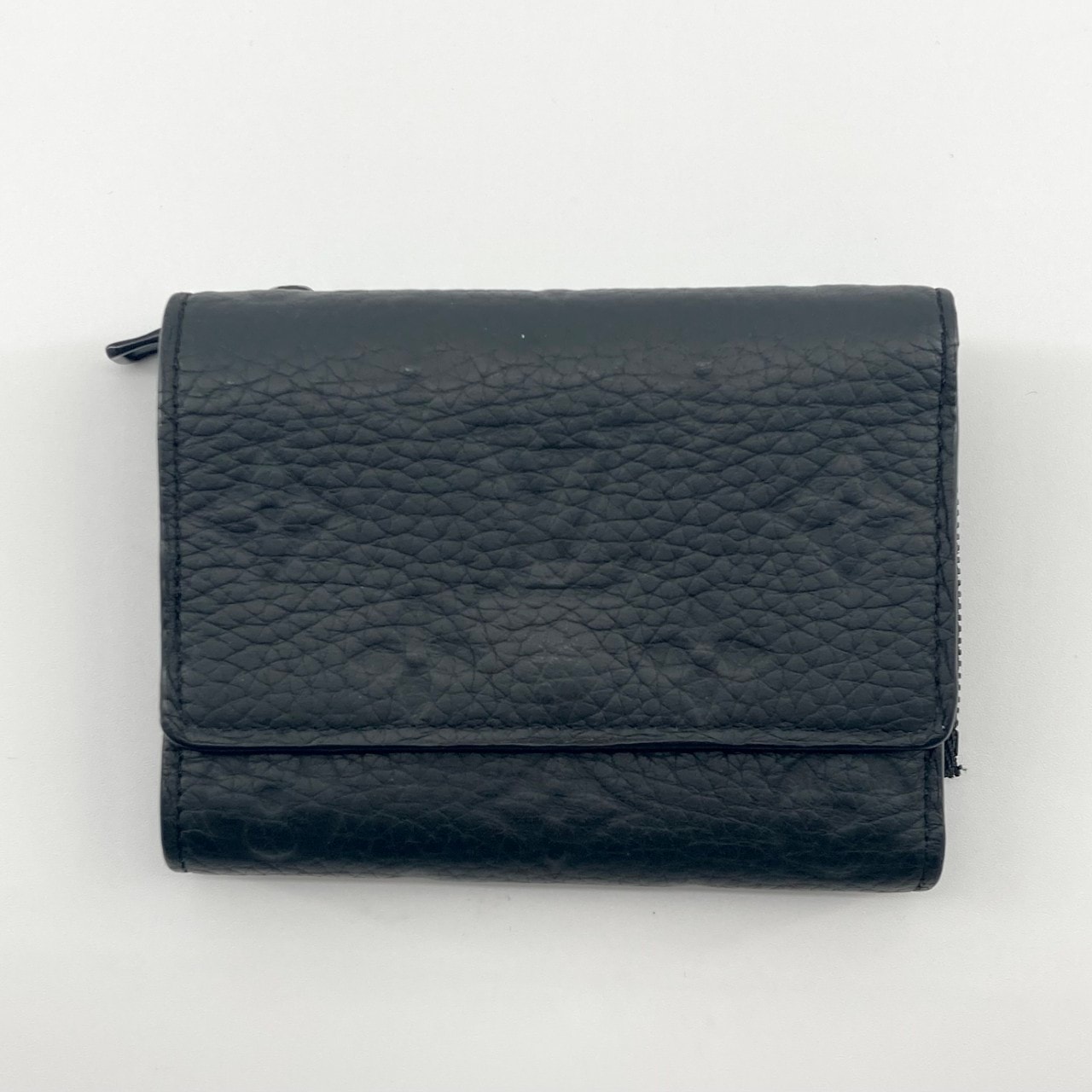 LOUIS VUITTON(ルイ・ヴィトン) ボルトフォイル モノグラム トリヨンレザー L字ファスナー M82556 三つ折り財布 ブラック