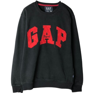古着 ギャップ GAP ロゴスウェットシャツ トレーナー メンズXL相当/eaa633646