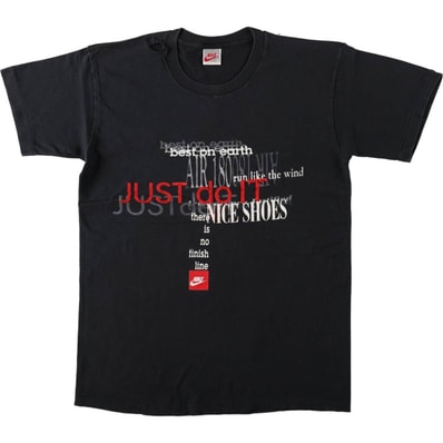 古着 90年代 ナイキ NIKE 銀タグ プリントTシャツ USA製 メンズM相当 ヴィンテージ/eaa672770