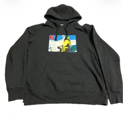 Supreme x The North Face Hooded Sweatshirt "Black"