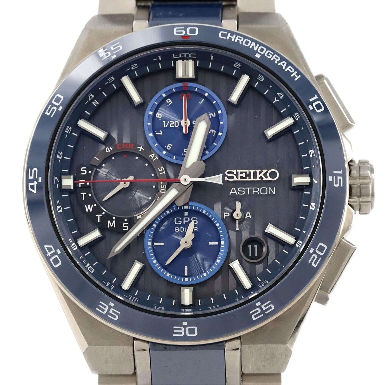 セイコー アストロン GPS電波時計 大谷翔平 LIMITED 5X83-0AF0-1/SBXC165 TI ソーラークォーツ