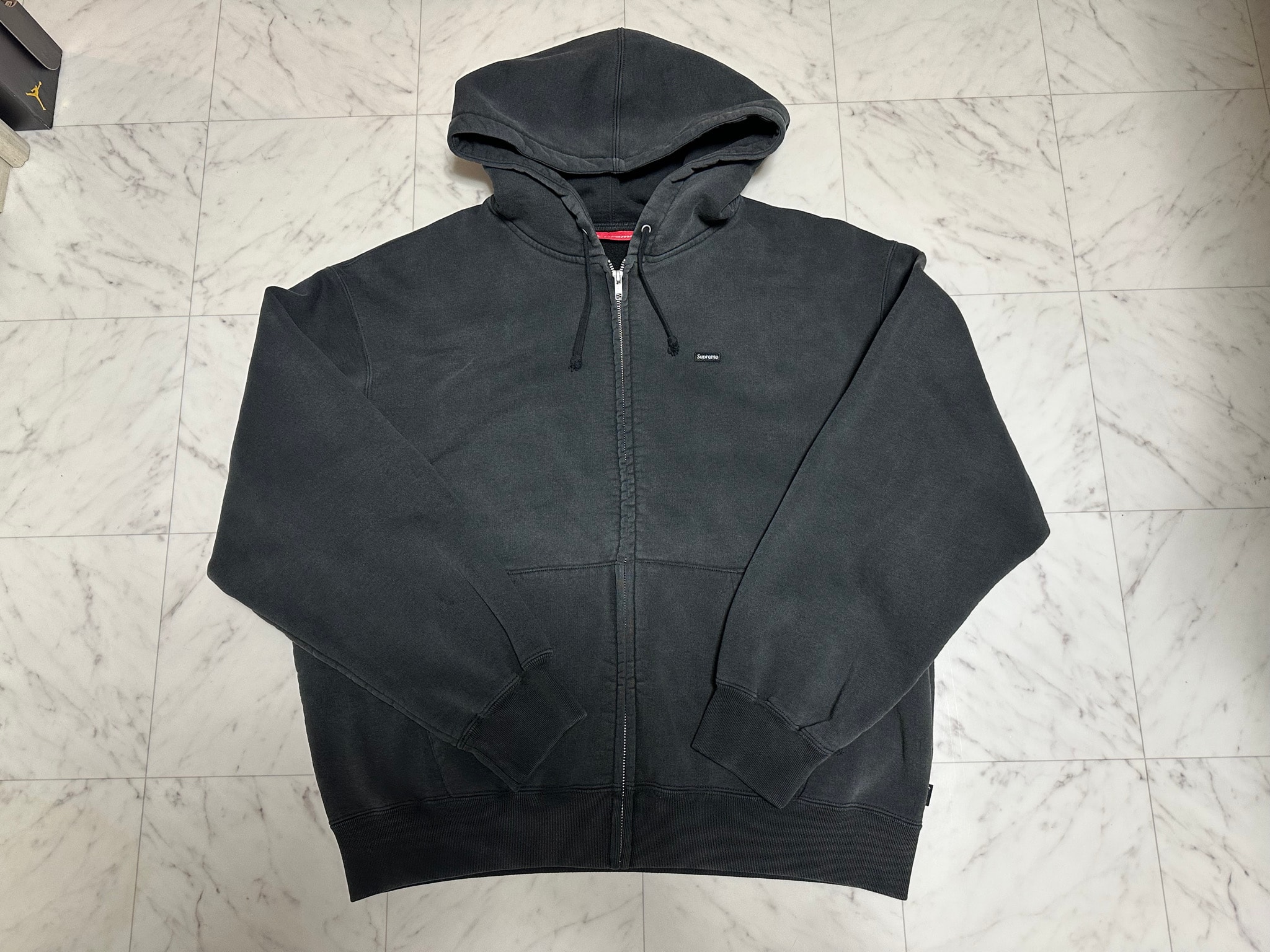 Supreme Small Box Zip Up Hooded Sweatshirt 