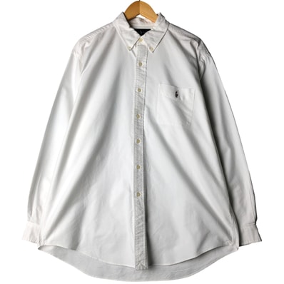 古着 ラルフローレン Ralph Lauren CLASSIC FIT 長袖 ボタンダウンシャツ メンズXL相当/eaa596574