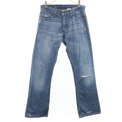 Levi's リーバイス 527 ブーツカットデニムパンツ W30 ウォッシュブルー ジーンズ