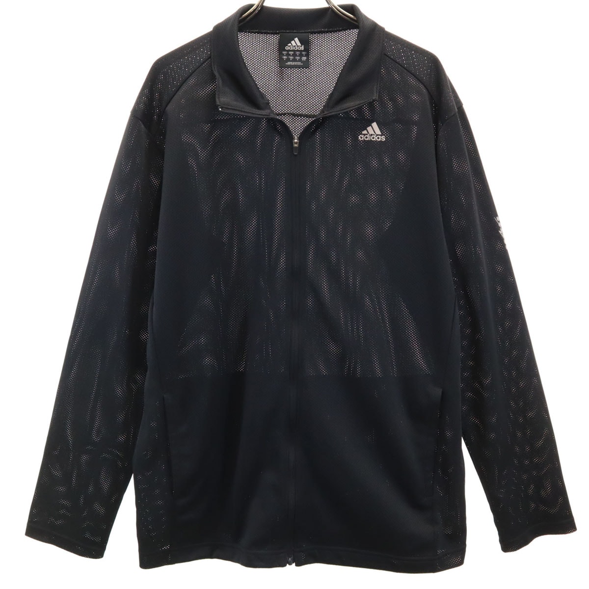 adidas アディダス メッシュ トラックジャケット O ブラック