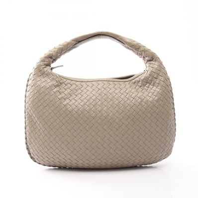 ボッテガヴェネタ BOTTEGA VENETA ヴェネタバッグ イントレチャート ショルダーバッグ バッグ レザー レディース ベージュ系 115653 【中古】