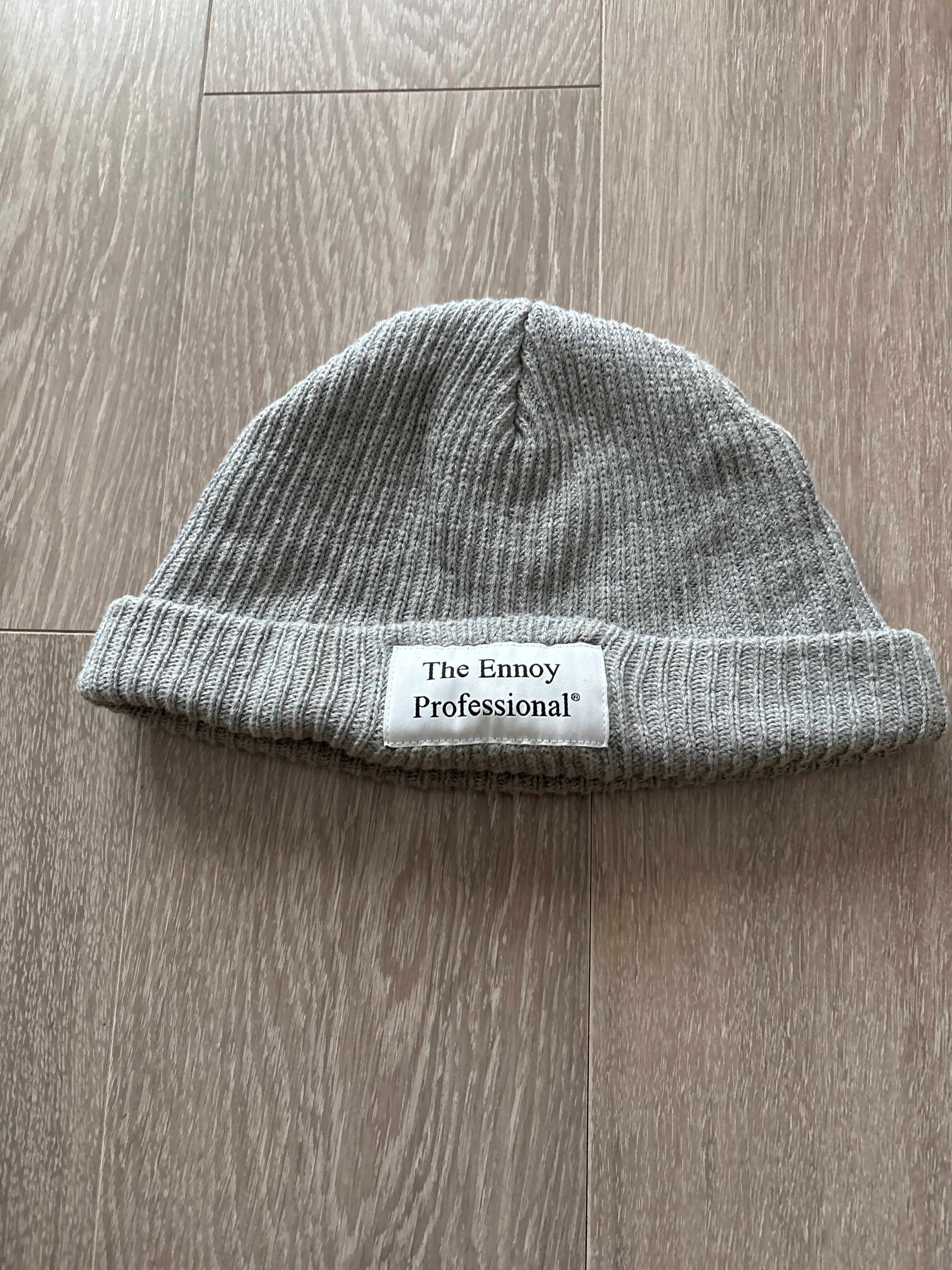 ENNOY 20AW Cotton Beanie "Grey"