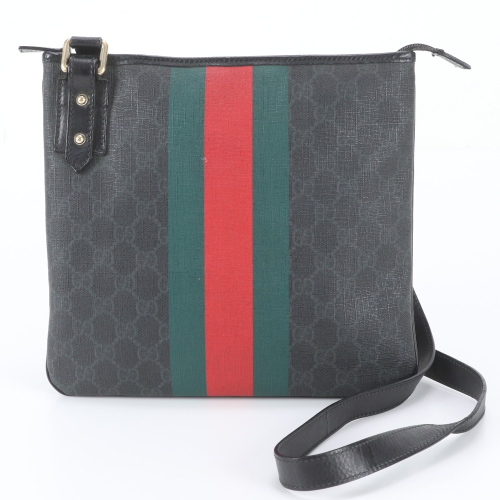 ■美品 グッチ GGスプリーム シェリー ライン239347
