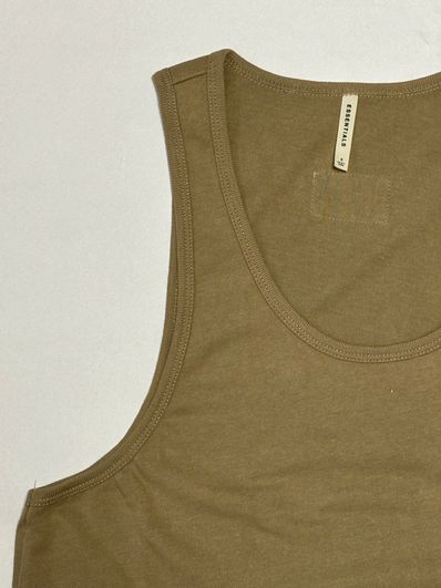 Essentials Tank Top〝Dark Khaki〟