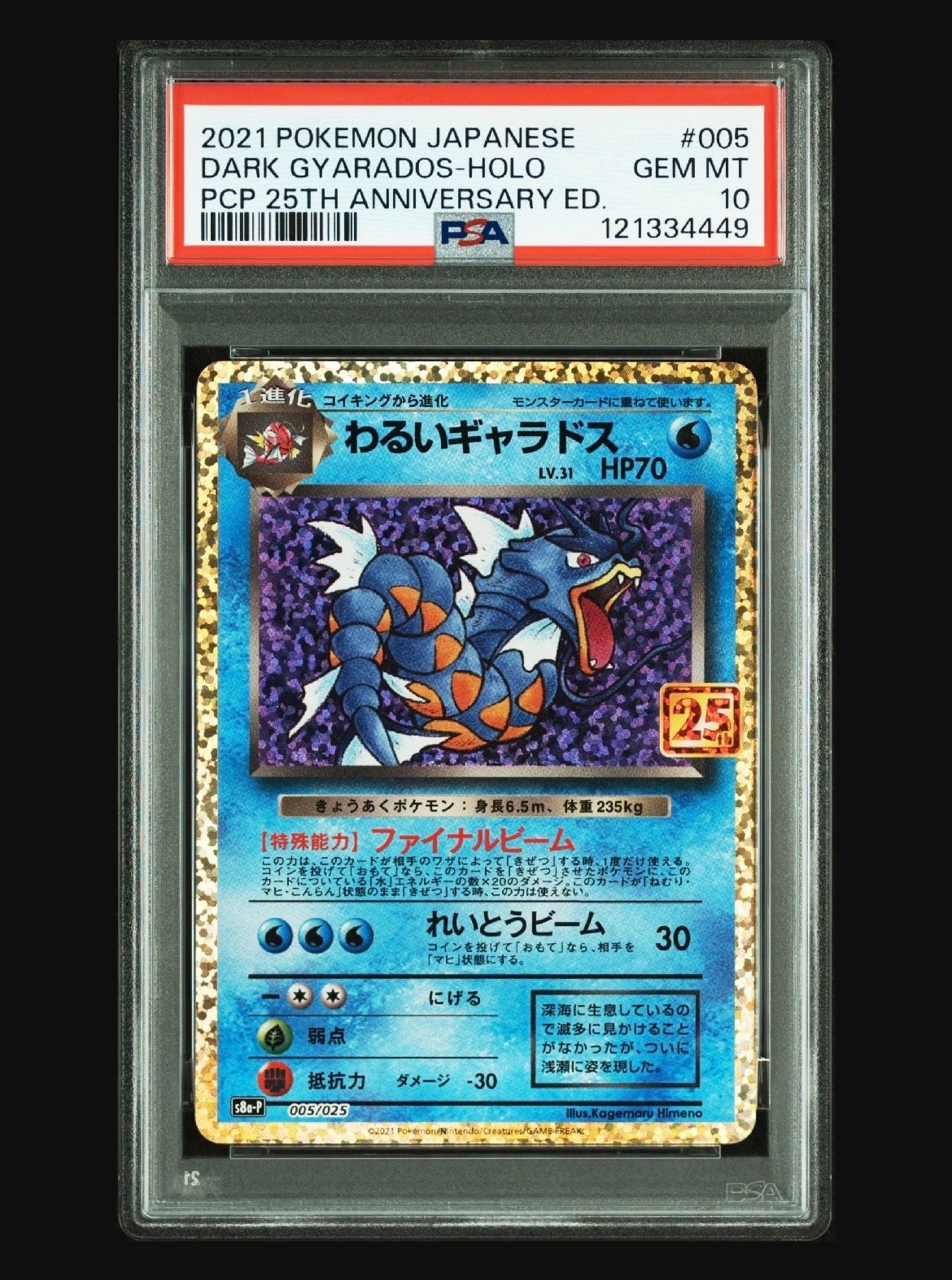 わるいギャラドス: プロモ[S8a-P 005/025](プロモカードパック 25th ANNIVERSARY edition)