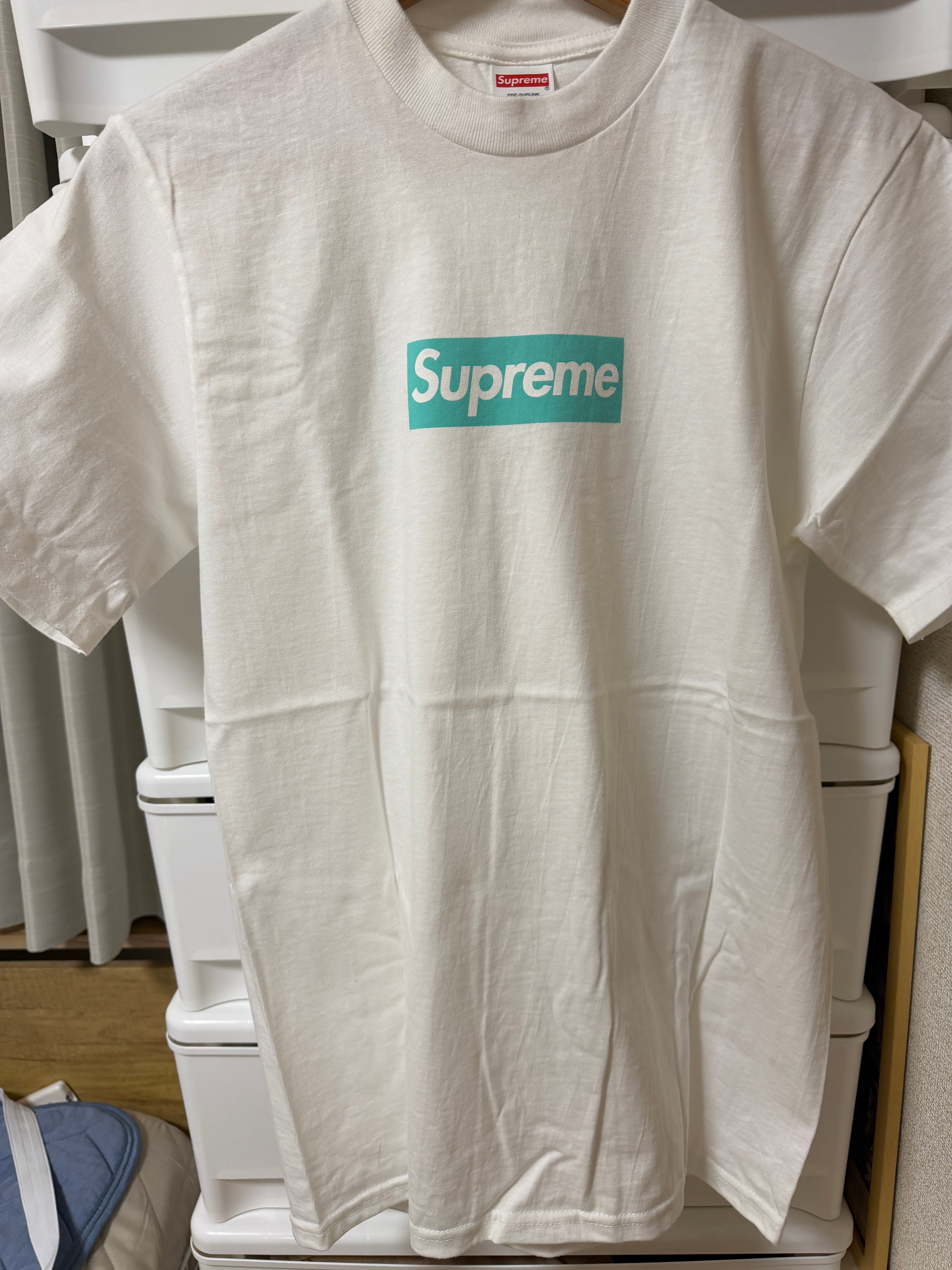 Supreme x Tiffany & Co. Box Logo Tee "White"