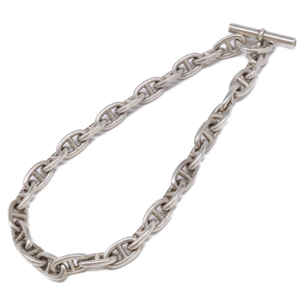 エルメス SV925 70-80年代 ヴィンテージ 筆記体 シェーヌダンクルGM 29コマ