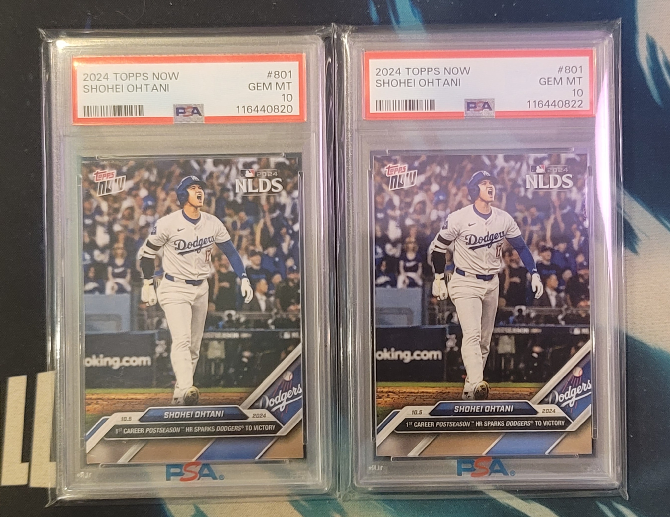 大谷翔平 [801](2024 MLB トップスナウカード「1/1 デュアルベースレリック」)