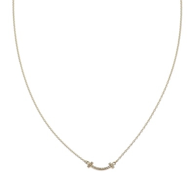 TIFFANY&Co. スマイル ペンダント ミニ 62617683【中古】【Aランク】