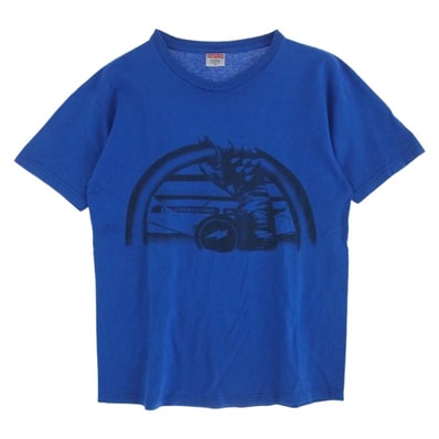 Supreme シュプリーム Tシャツ 08SS Mad Max Tee マッドマックス インターセプター 半袖 Tシャツ ブルー系 M【中古】