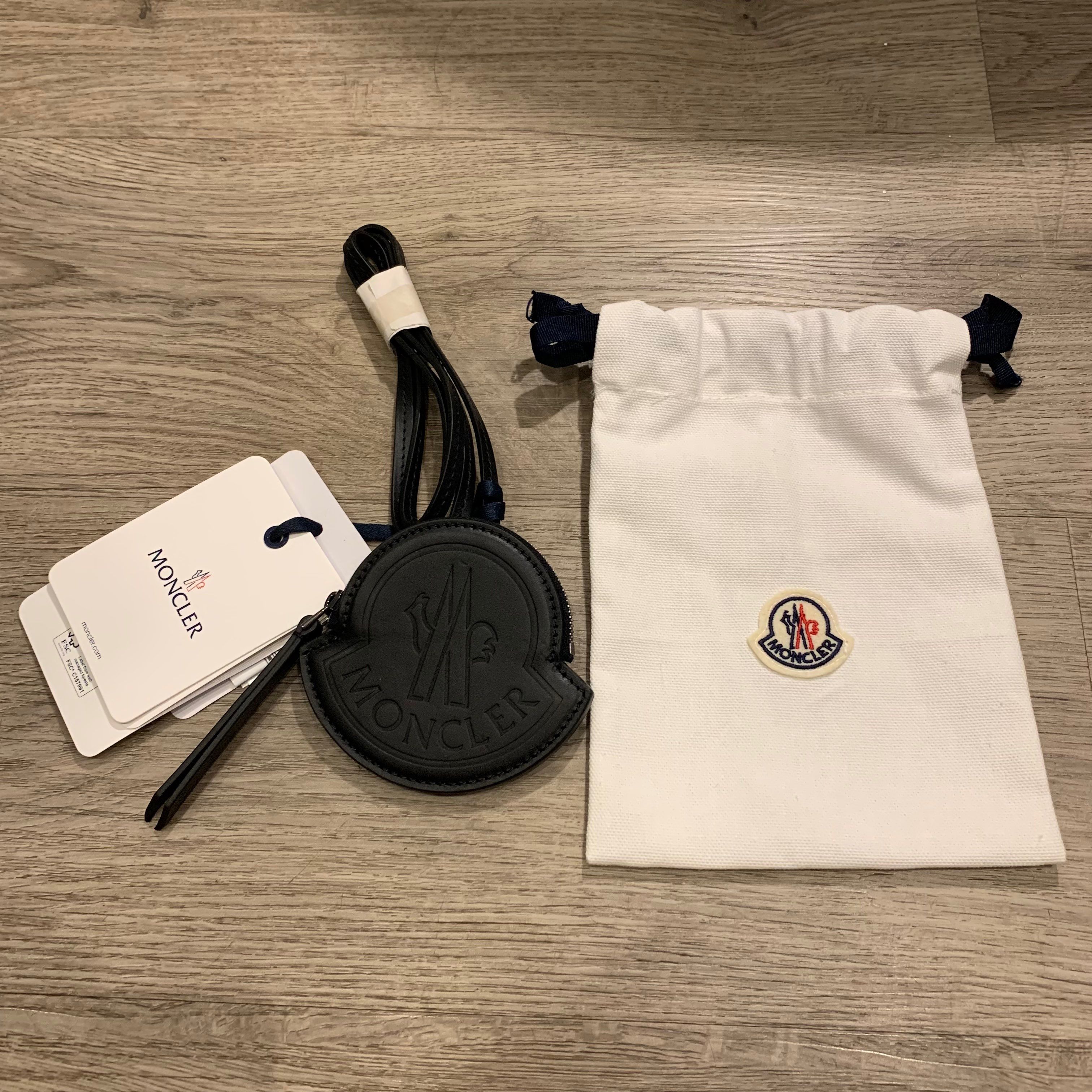 MONCLER モンクレール 大人気 ロゴ コインケース ブラック