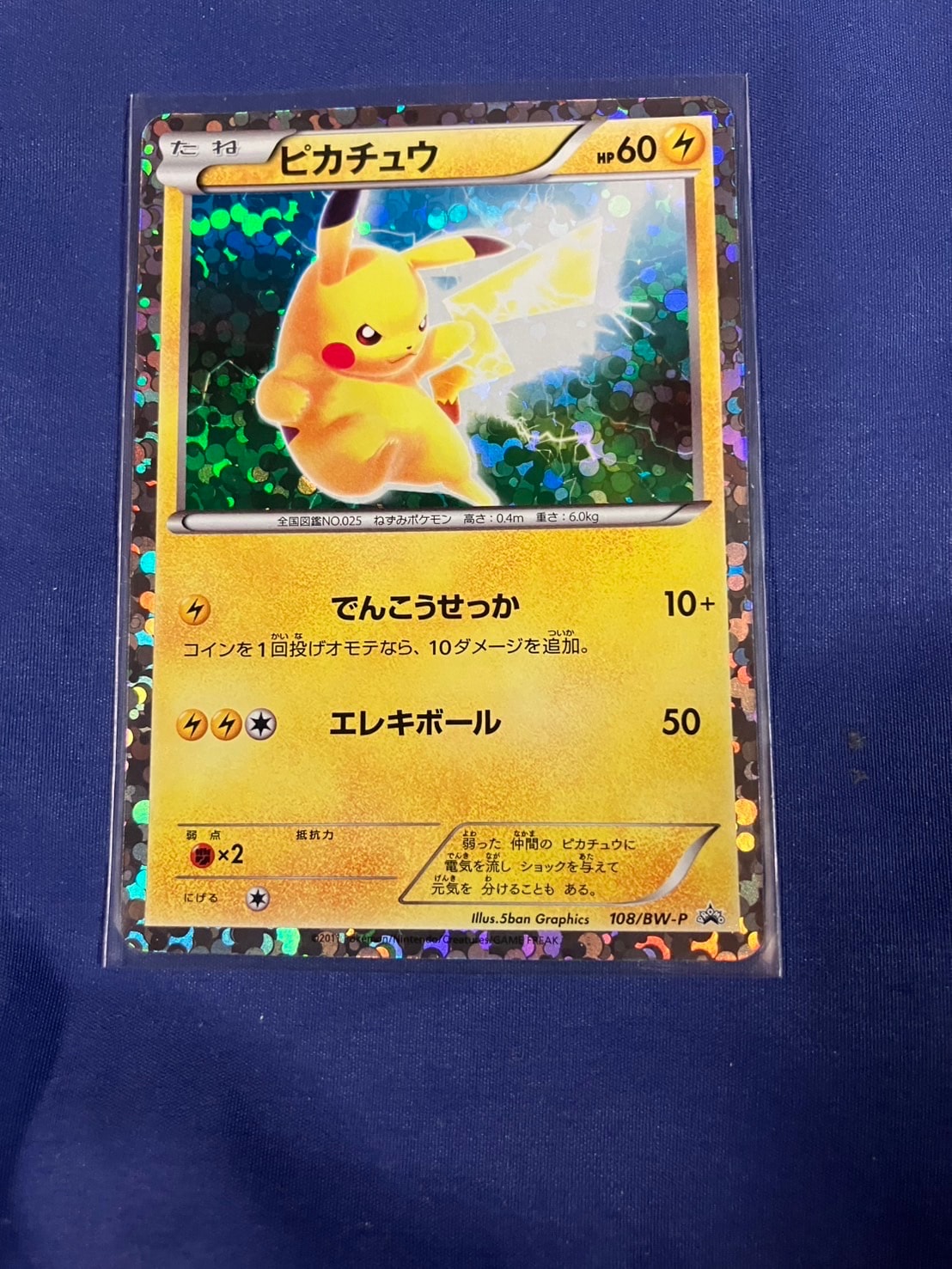 ピカチュウ P [BW-P 108/BW-P](プロモーションカード「はじめてセット