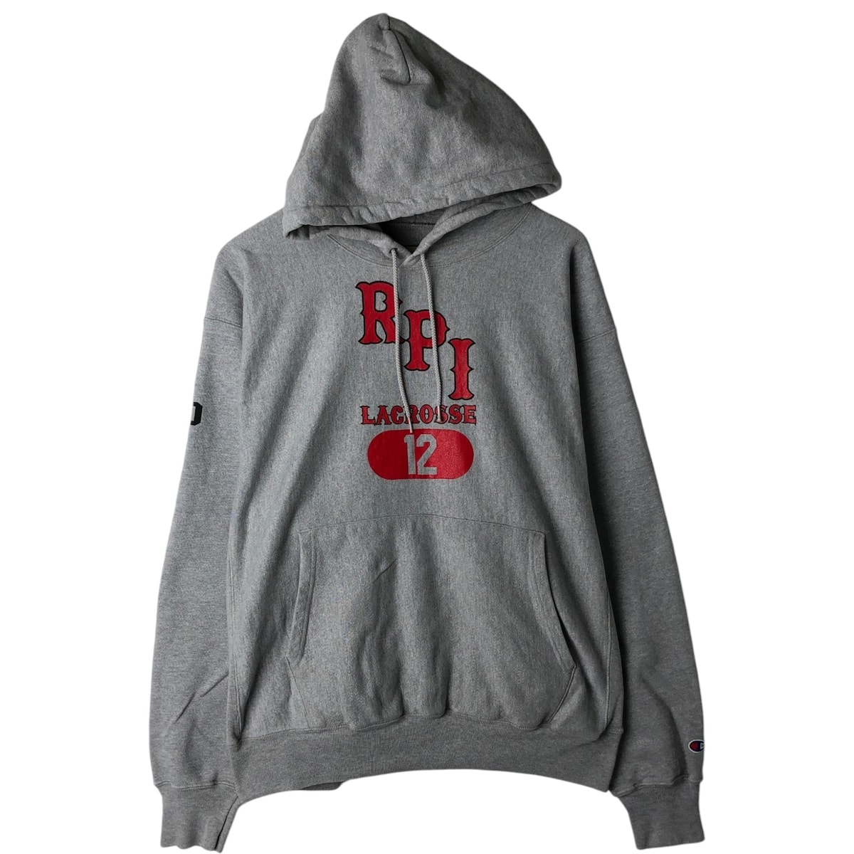 古着 00年代 チャンピオン Champion PREMIUM REVERSE WEAVE プレミアムリバースウィーブ カレッジ スウェットプルオーバーパーカー メンズL相当/eaa630107