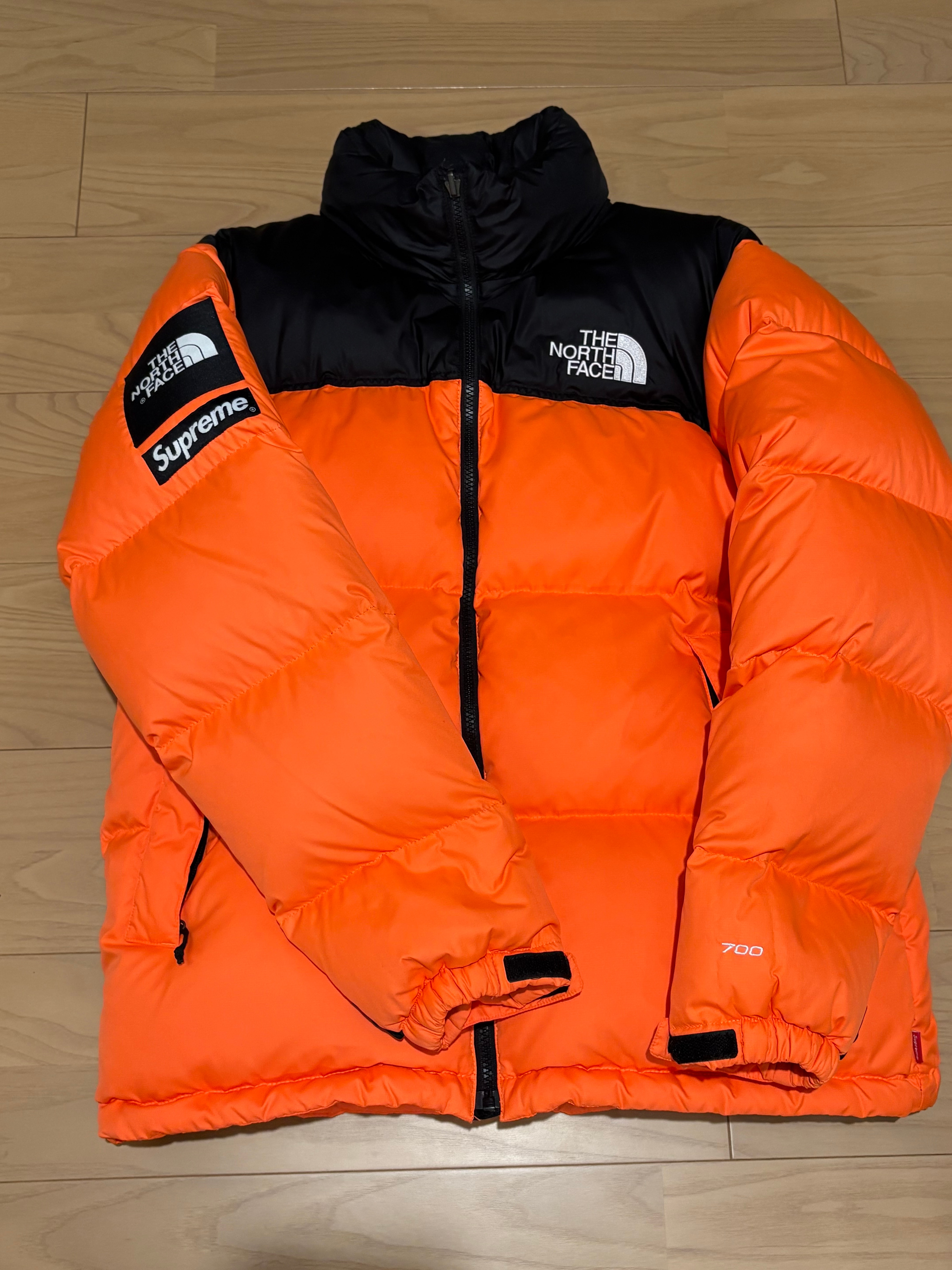 Supreme x The North Face 2016FW Nuptse Jacket "Orange"