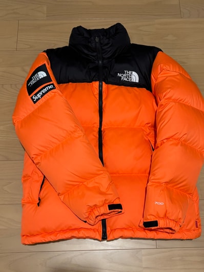 Supreme x The North Face 2016FW Nuptse Jacket "Orange"