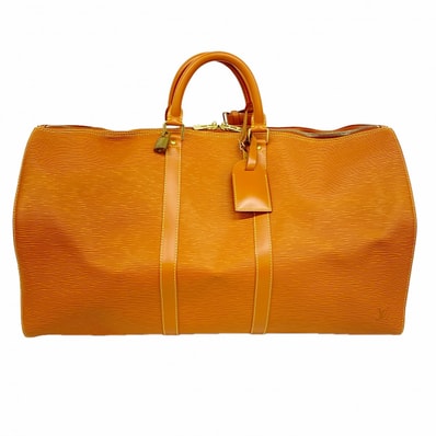 ★最終価格【6fa0926】ルイヴィトン ボストンバッグ エピ キーポル55 M42958 ジパングゴールド【中古】メンズ レディース ユニセックス
