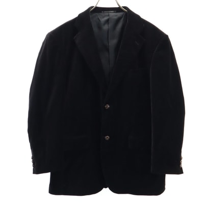 GIANNI VALENTINO ジャンニヴァレンチノ 長袖 テーラードジャケット L ブラック系 センターベント
