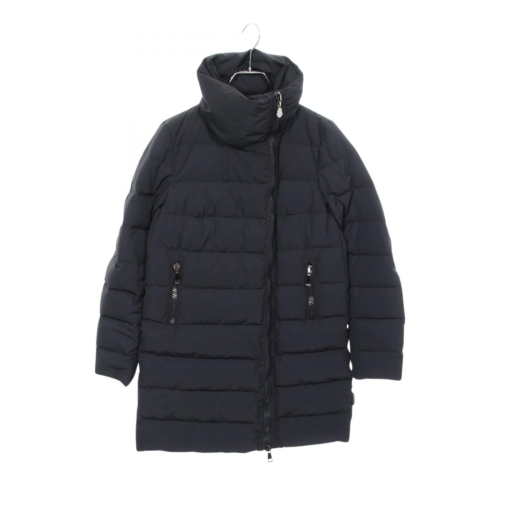 モンクレール MONCLER GERBOISE ジェルボワーズ ダウンジャケット 衣料品 アウター ポリエステル レディース ネイビー系 【中古】