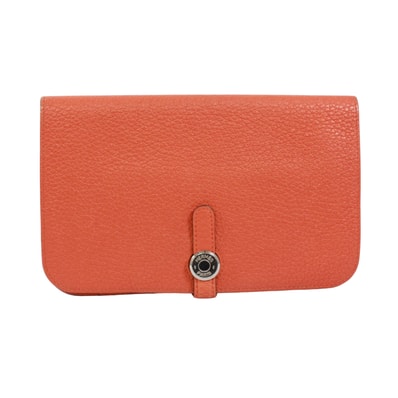 エルメスドゴンGM 長財布 レディース