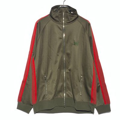 Needles x NUBIAN Track Jacket - Poly Smooth (Exclusive) "Olive"