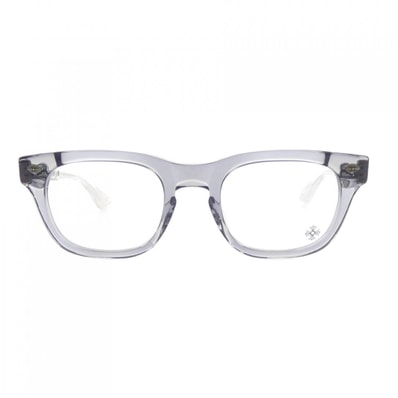 Chrome Hearts BAGGINS 51 Fleur Knee Wellington Sunglasses "Clear"