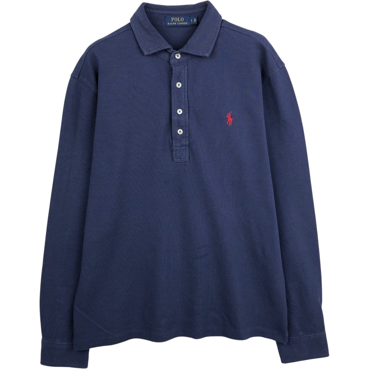 古着 ラルフローレン Ralph Lauren POLO RALPH LAUREN 長袖 ポロシャツ メンズL相当/eaa662518