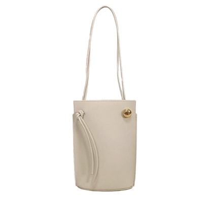 LOEWE ロエベ ぺブル ダイス ポケット 現行 クラシック カーフ ゴールド ロゴ エンボス カードスロット クロスボディ 2WAY ハンドバッグ アナグラム シェルグレー ショルダーバッグ CPBPR12X01