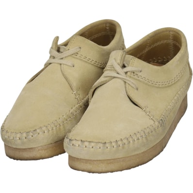 古着 クラークス Clarks ORIGINALS WEAVER ウィーバー モカシンブーツ 7 1/2M レディース24.5cm相当/saa015216