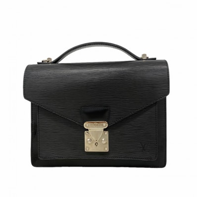 【6gd5051】ルイヴィトン ハンドバッグ エピ モンソー28 M52792 ノワール【中古】レディース