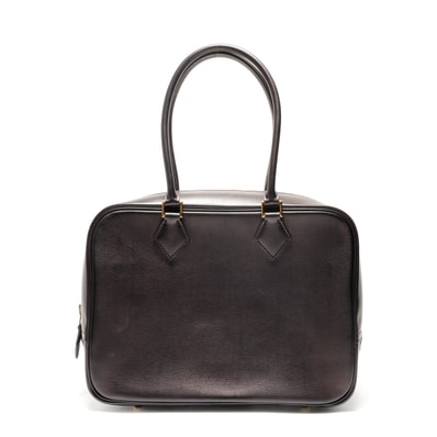 エルメス HERMES プリュム 28 X刻印 ヴォースイフト ハンドバッグ【中古】