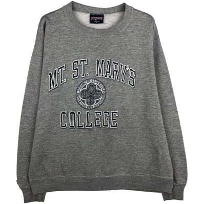 古着 90年代 ジャンスポーツ JANSPORT 3連プリント カレッジスウェットシャツ トレーナー USA製 メンズL相当 ヴィンテージ/eaa604460