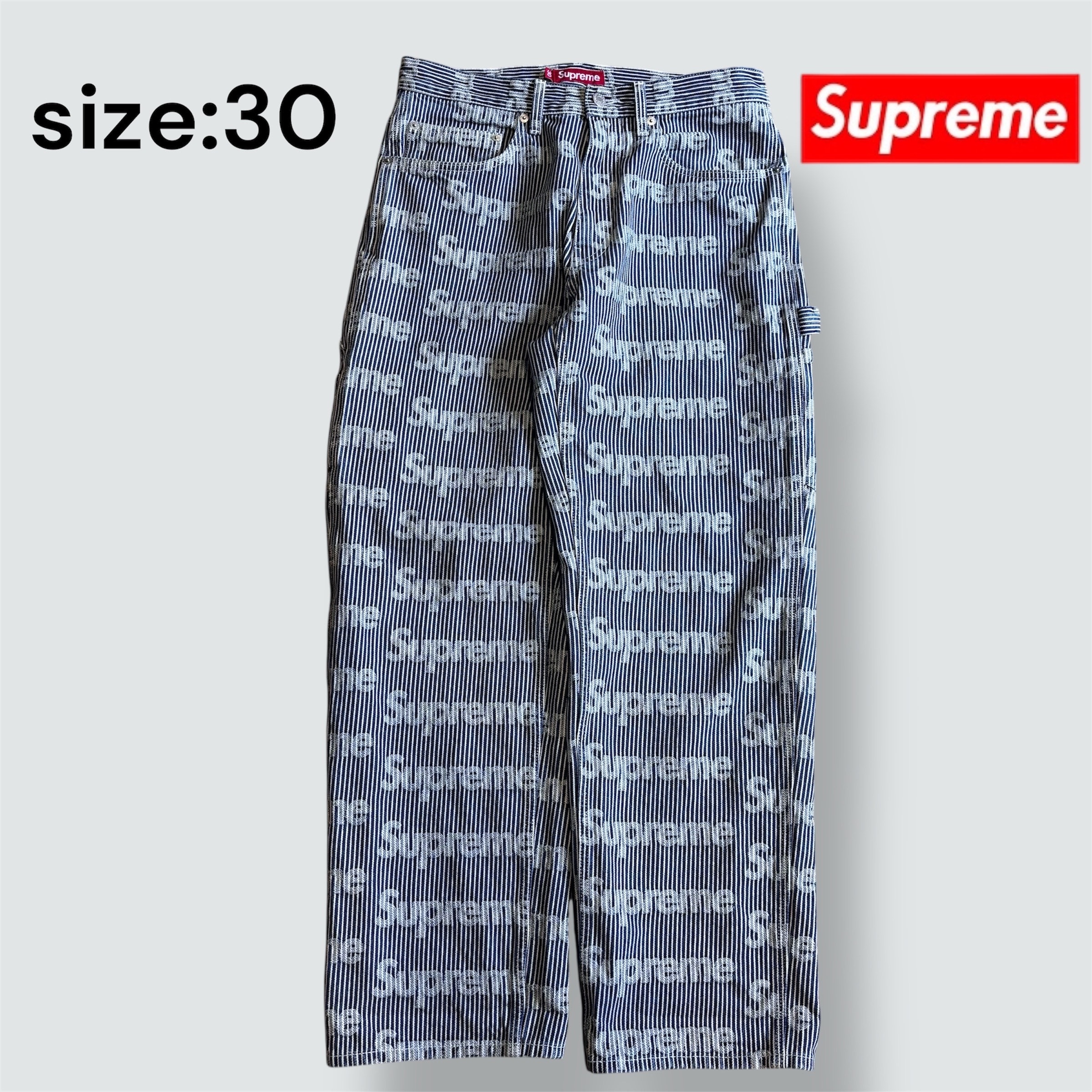 Supreme Denim Painter Pant "Stripe"