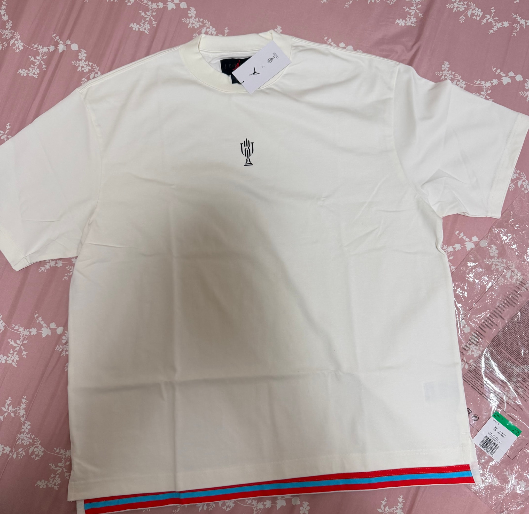 Nike Jordan x Trophy Room Men's Short Sleeve Top "Sail"