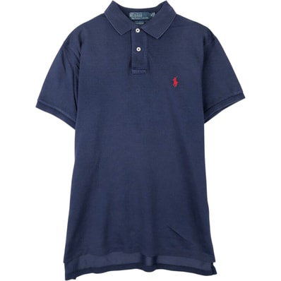 古着 ラルフローレン Ralph Lauren POLO by Ralph Lauren CUSTOM FIT 半袖 ポロシャツ メンズM相当/eaa623920