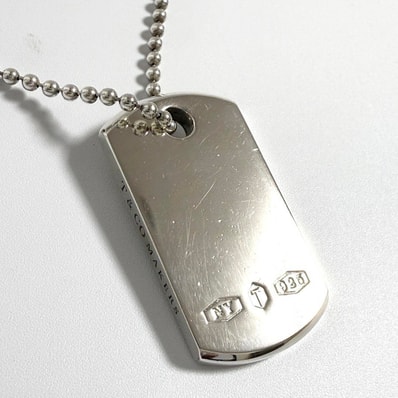 【人気】ティファニー メンズ メイカーズ IDタグ ペンダント ネックレス