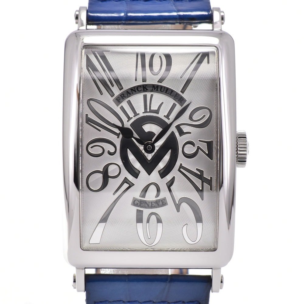 フランクミュラー FRANCK MULLER 1200 SC REL FM ロングアイランド レリーフ 世界限定モデル 自動巻き メンズ 美品 腕時計 G#147339