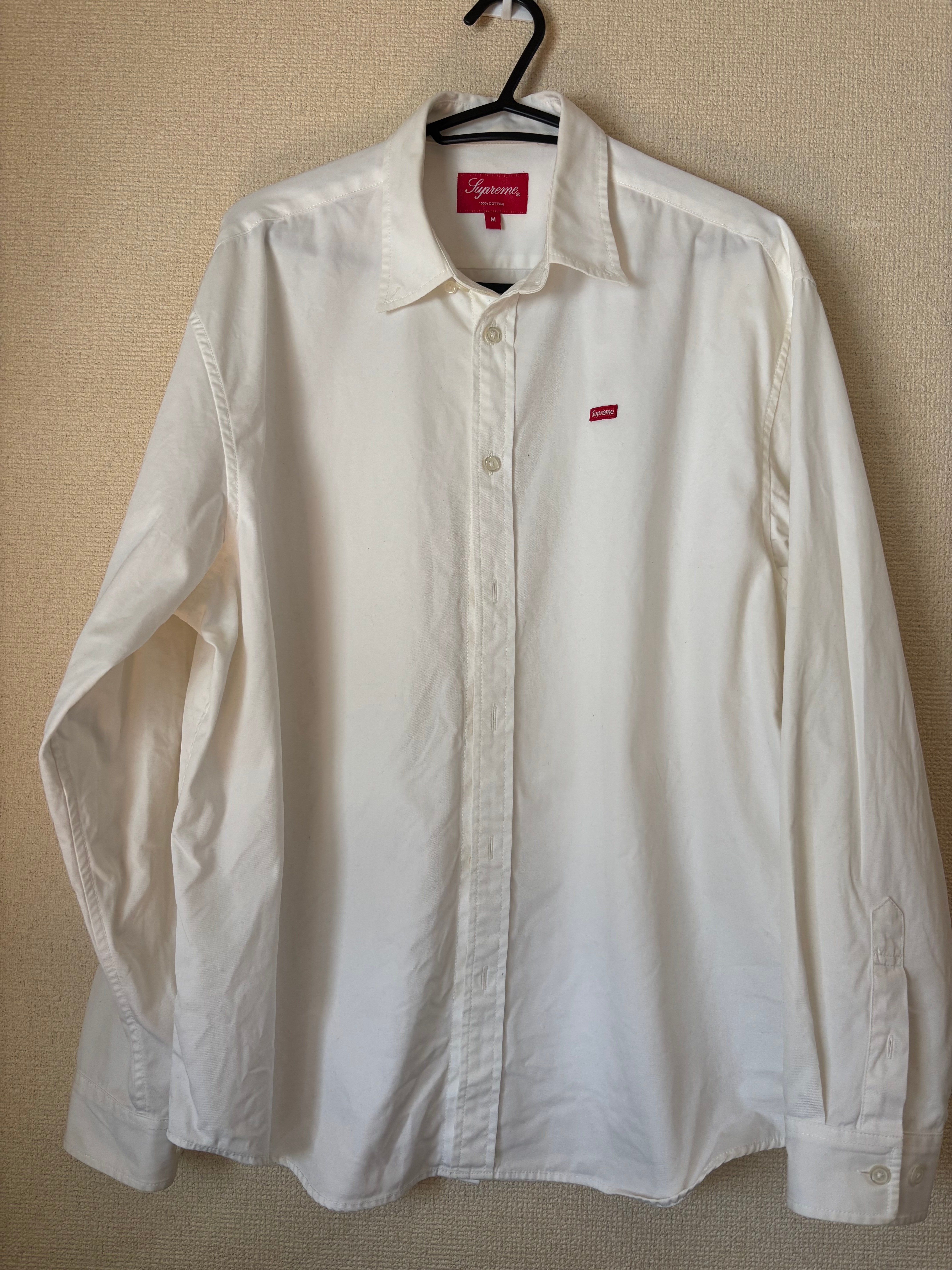 Supreme Small Box Shirt "White" (23FW)