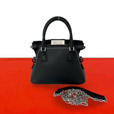 MAISON MARGIELA メゾンマルジェラ 5AC マイクロ レザー ショルダーバッグ ブラック
20085