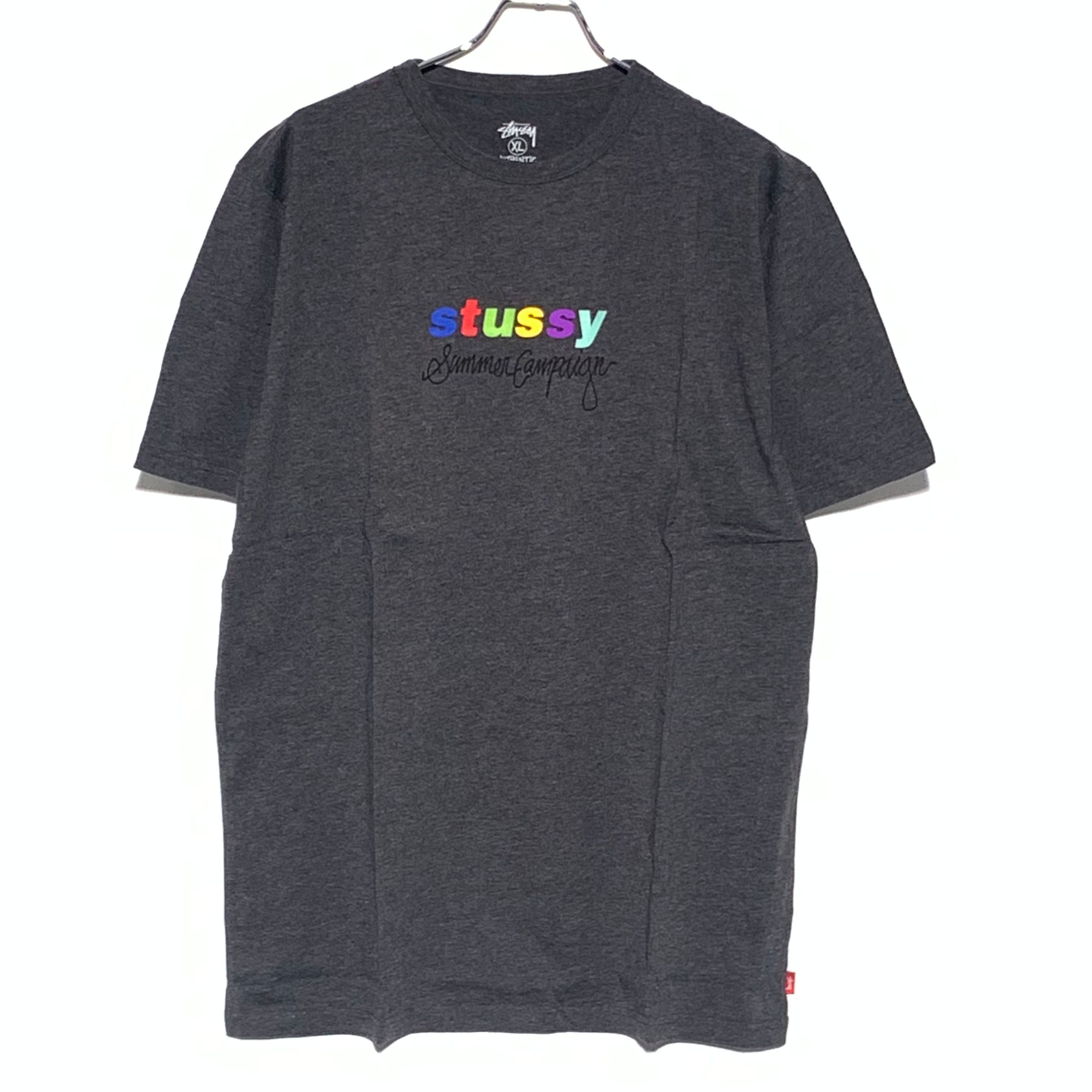STUSSY Rainbow Crew Tee gray 2012