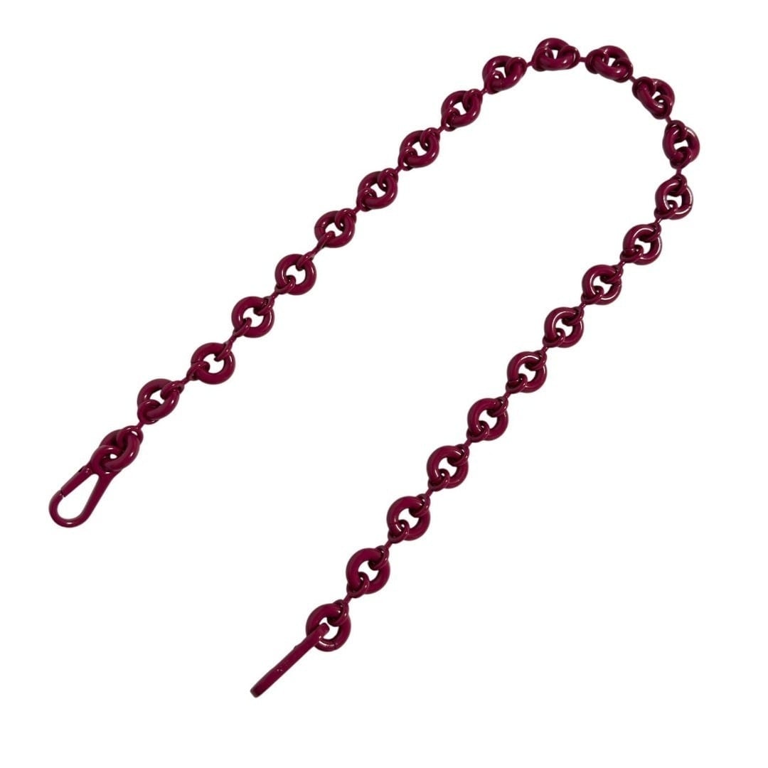 ロエベ レディース ドーナツ チェーン ショルダー バッグ ストラップ 66cm