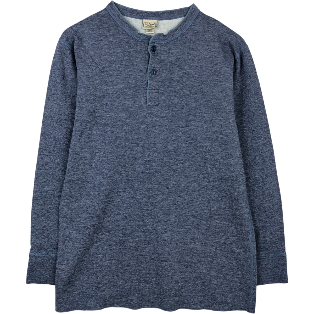 古着 エルエルビーン L.L.Bean ヘンリーネック ロングTシャツ ロンT カナダ製 メンズM相当/eaa648078