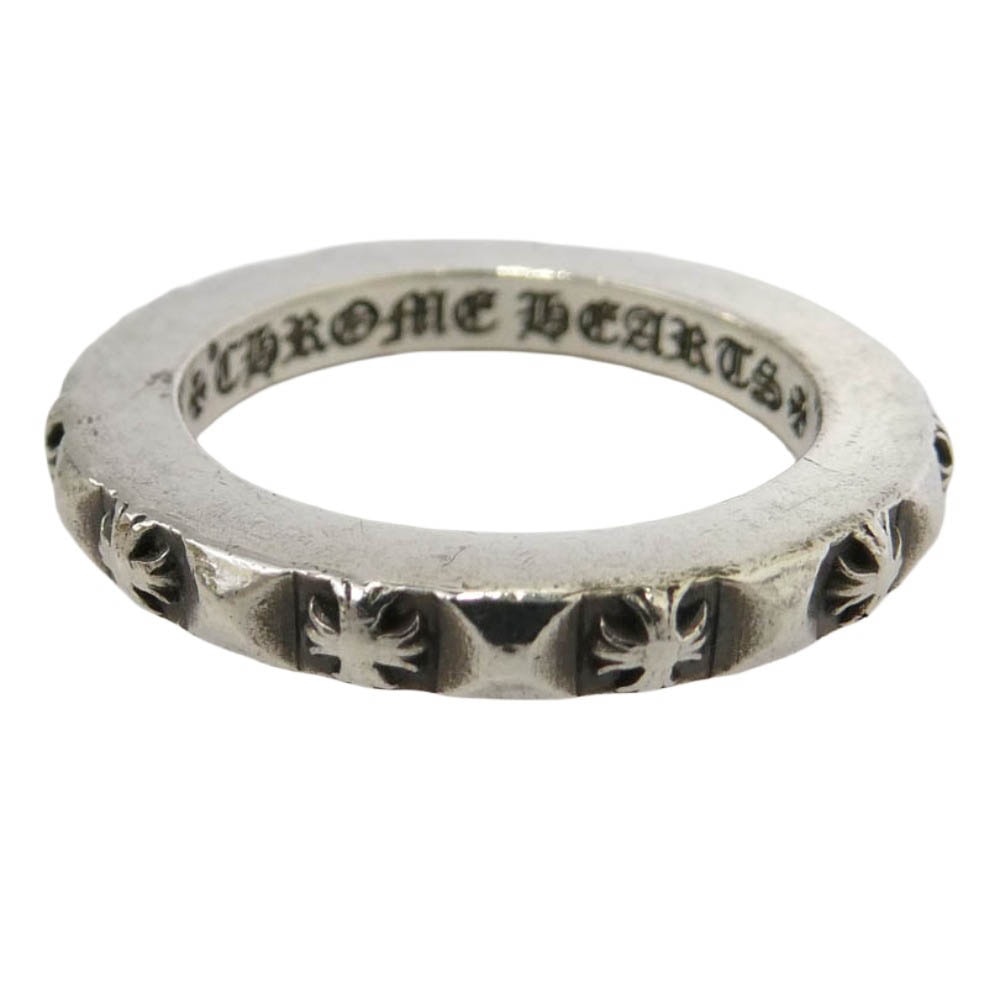 CHROME HEARTS クロムハーツ(原本無) TFP PNK PLS トゥルーファッキンパンク プラスパンク リング シルバー系 約9号【中古】
