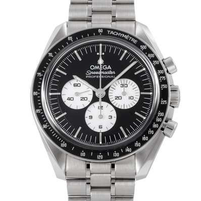 【新品】OMEGA オメガ スピードマスター ムーンウォッチ プロフェッショナル 42MM 310.30.42.50.01.004 保証書2026年 2026年新作 ステンレススチール【中古】