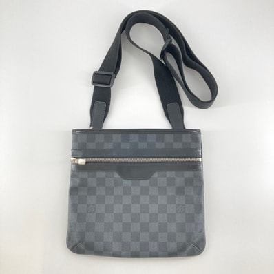 LOUIS VUITTON(ルイ・ヴィトン) ダミエグラフィット トマス N58028 ショルダーバッグ ブラック