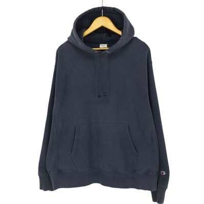 青単復刻 REVERSE WEAVE 目なし ナス紺 プルオーバー パーカー【1142156846275】